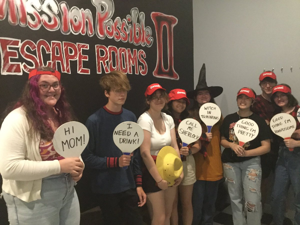 MP2Milton's tweet image. These remarkable individuals were able to raid the tomb and find their escape!! #missionpossible2 #tomb