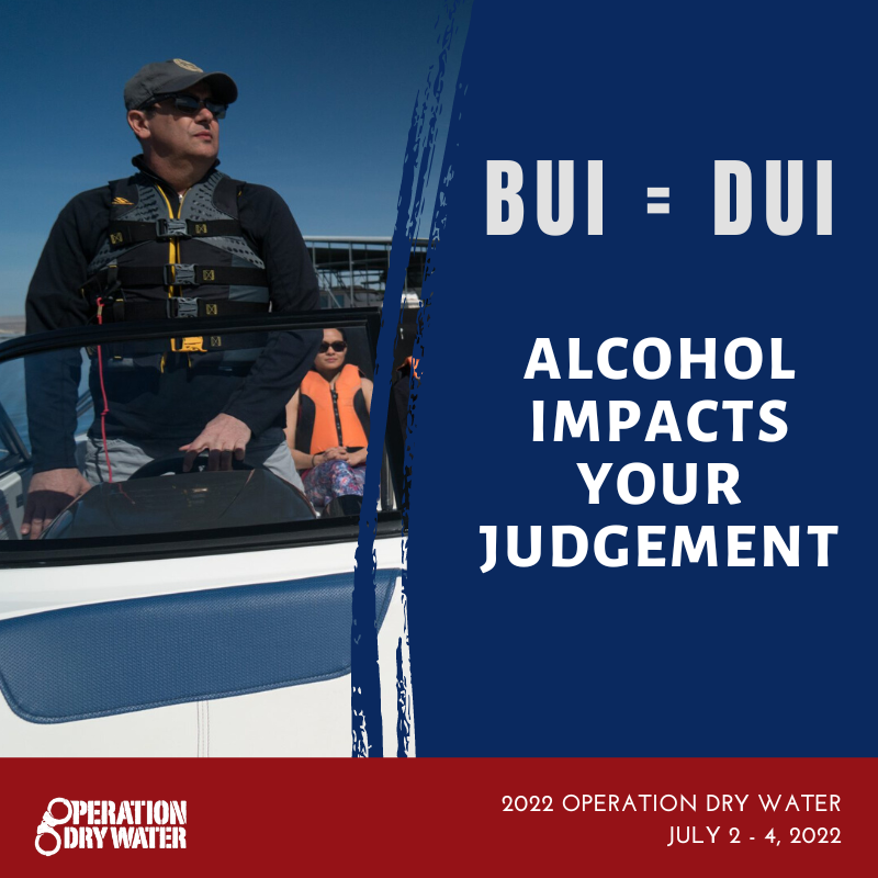 In partnership with <a href="/NASBLA/">NASBLA</a>, our message this weekend and all year long… NEVER boat under the influence. <a href="/OpDryWater/">Operation Dry Water</a> #NeverBUI #ODW22