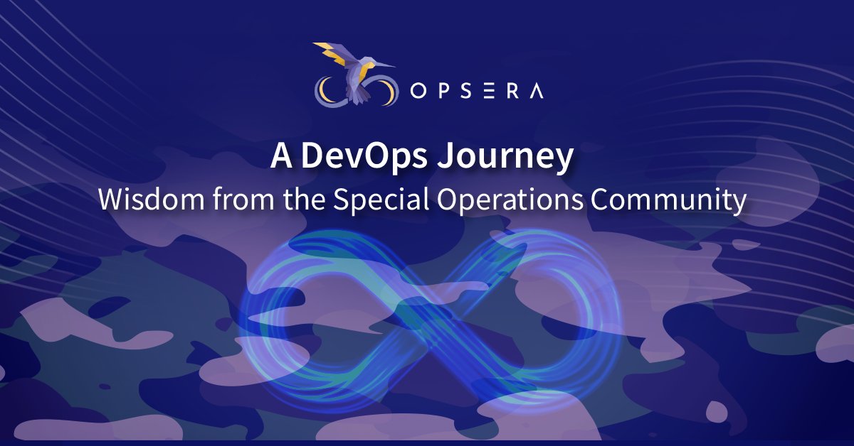 iamderekross's tweet photo. What is the purpose of introducing #Devops to an organization? 

@iamderekross, shares wisdom from his Special Ops community days, solving problems around the world &amp; applying to the 1st step in a customer’s DevOps journey

https://t.co/cE3b5n8g55  https://t.co/qItxCK2GGT https://t.co/4UYXW2ud2Z
