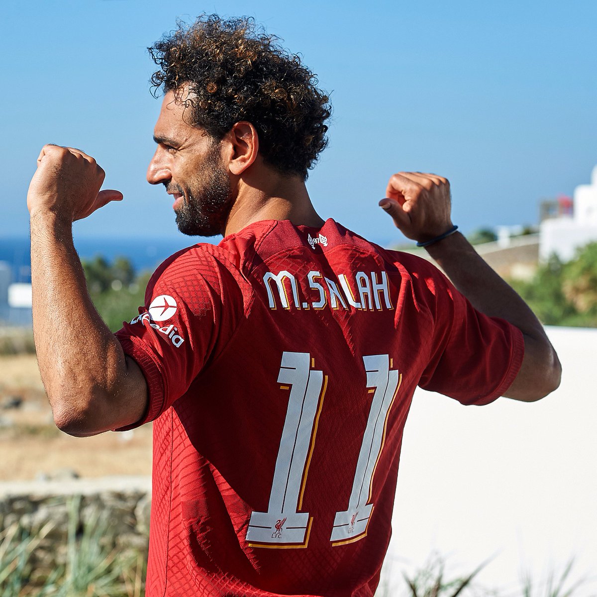 🇪🇬👑 Six trophies in five years! Salah at Liverpool: 

⚽️1⃣5⃣6⃣
🅰️0⃣5⃣8⃣
👕2⃣5⃣4⃣

🔴 #SalahStays 🔴

#UCL