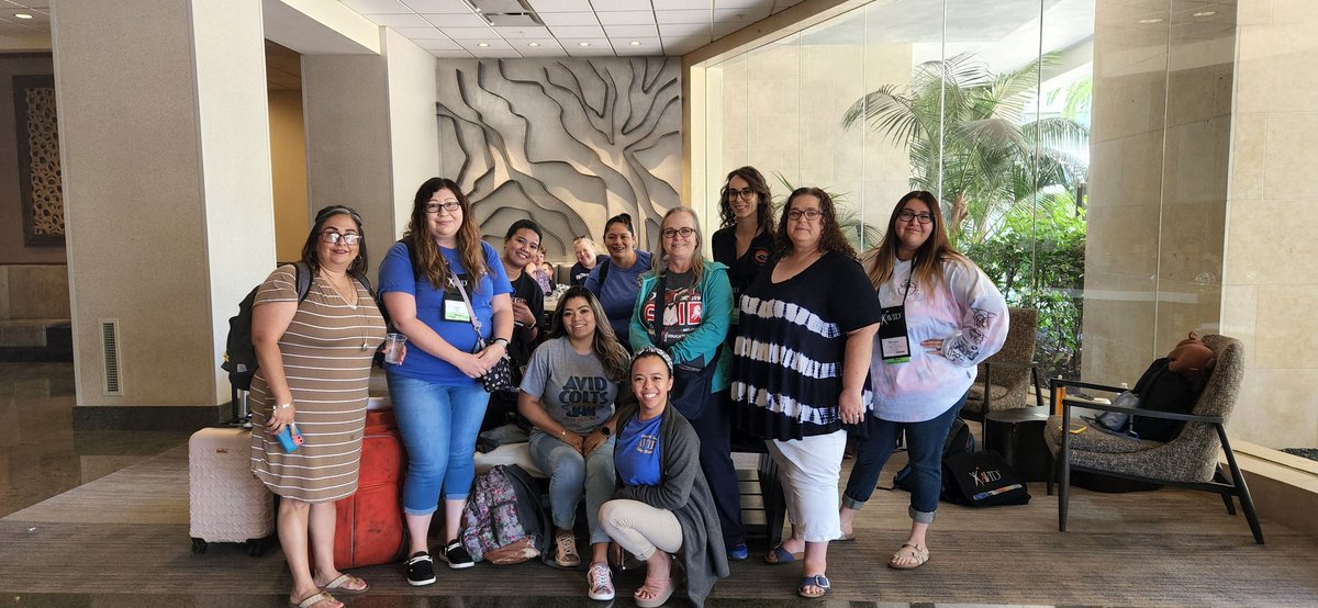 AVIDEagles's tweet photo. Thank you to these amazing educators  for #InvestingInOURStudents @CrockettColts #AVIDColts #AVID4Possibility #AVIDFamily #ThisIsAVID #ColtsTakeOverAnaheim @AVID4College @AVIDOpenAccess
@MaribelAranda12 @ECISD_AVID4ALL @ScottMuri  @AVIDExcel @EctorCountyISD https://t.co/NwUFUcDHPh