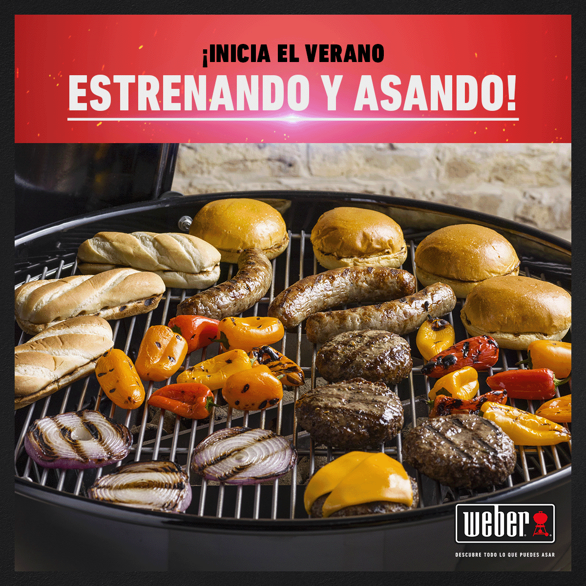 Webergrillmex's tweet photo. Estrena este verano asando con Weber 😉 👌 ¡Aprovecha 6 meses sin intereses y envío gratis! 
Te esperamos en Weber Original Stores y https://t.co/VKIteAAH3Y https://t.co/7DSJmVUB98