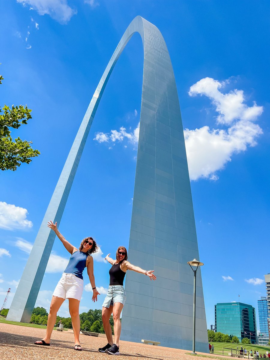TaraMartinEDU's tweet photo. Crossed 8 borders on this road trip to &amp; from #ISTElive! 
So. Stinkin. Fun!
Next stop…airport to drop off @tishrich !🥲 
Never enough time.
It’s been REAL!
It’s been MAGICAL!
#RealMagical ❤️💫

#dbcincbooks #tlap #MLmagical #RealEdu https://t.co/v33qIZ6CJF