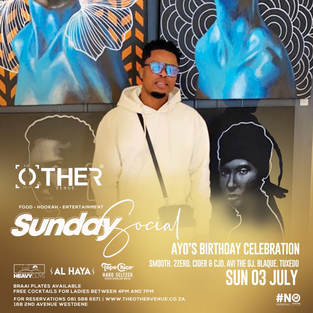 DjTuxedoSA's tweet photo. Sunday we rocking #SundaySocial https://t.co/mUFrX8PbVZ