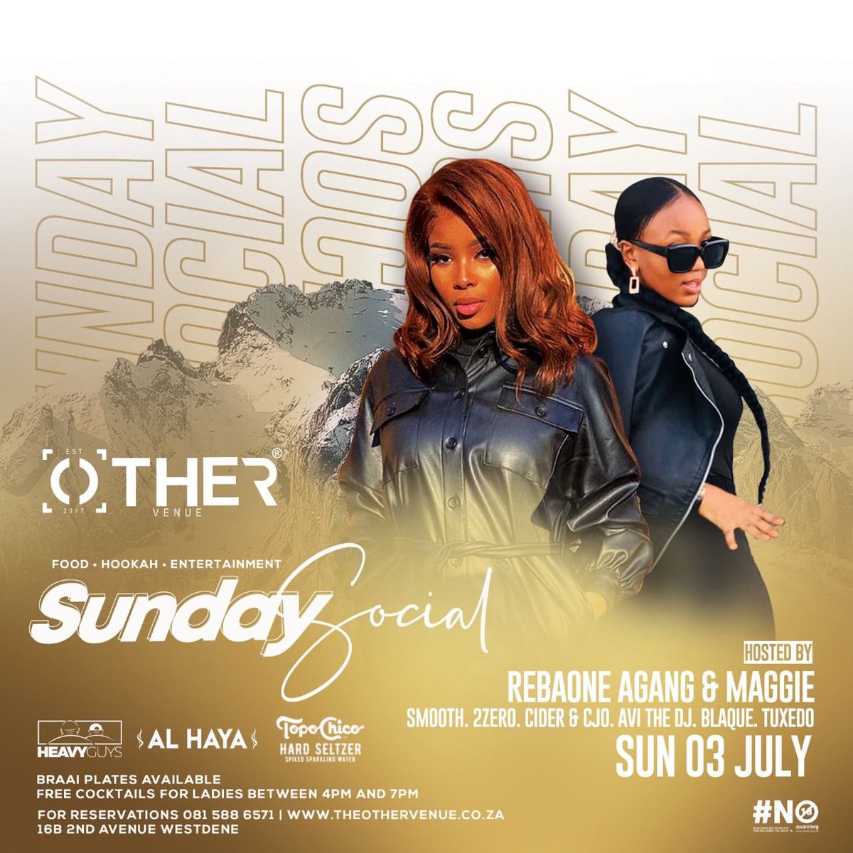 DjTuxedoSA's tweet photo. Sunday we rocking #SundaySocial https://t.co/mUFrX8PbVZ