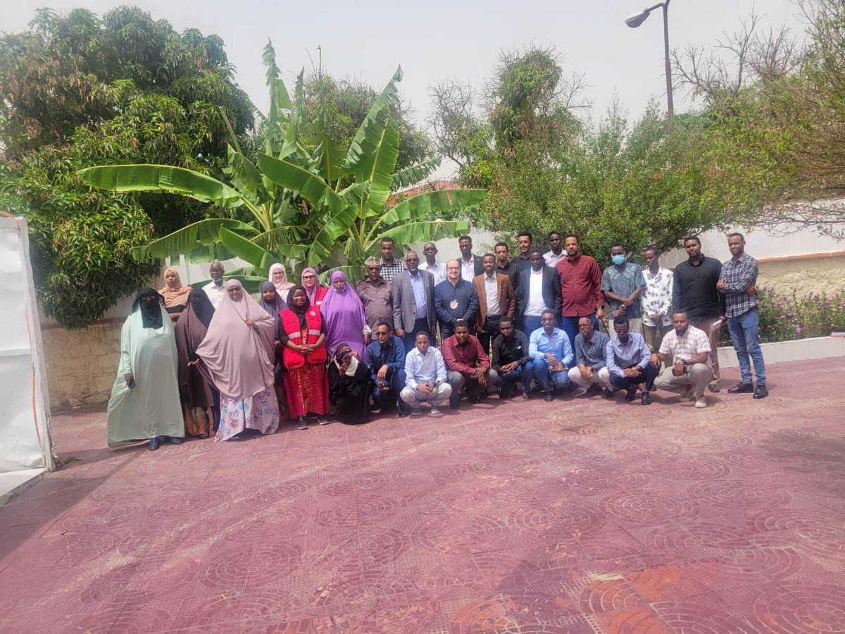 DrAbubakarMNuu1's tweet photo. SRCS Somaliland coordination louched new ECHO PPP project. The project support drought affected communities.#echoppp.@AbdulkadirAfi @mohamed17465157 https://t.co/iU4jdZnX2P