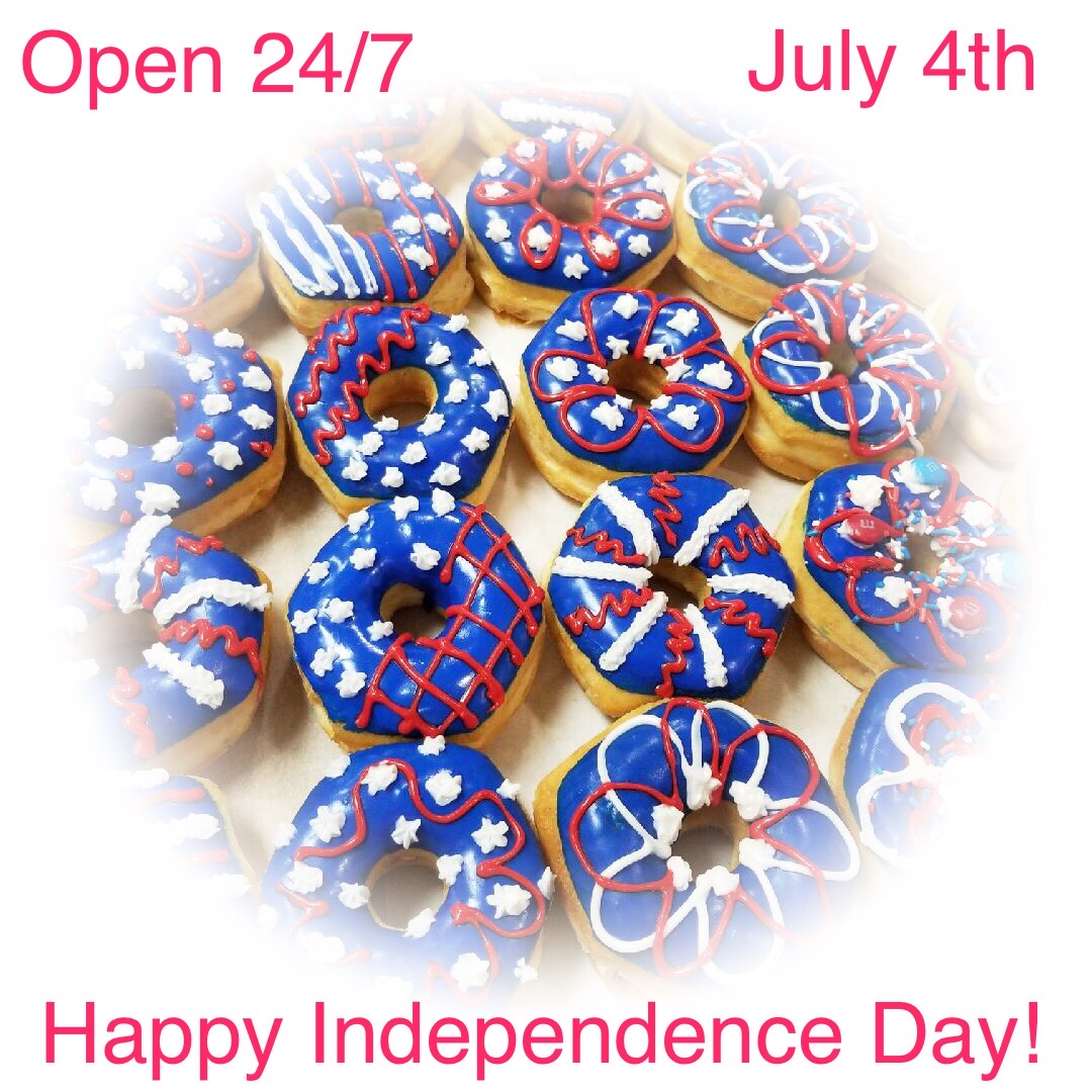 Get a Half-Dozen Glazed Donuts for only $4 this weekend in celebration of the 4th. That's a ~$2.50 SAVINGS! Exclusively at 12403 Westheimer location