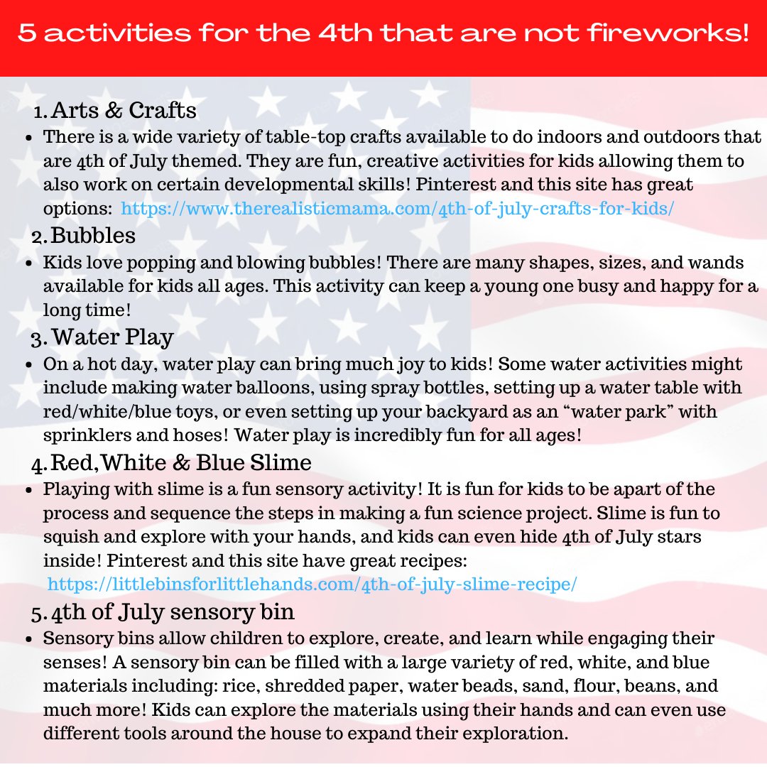 sjbroker's tweet photo. Have little ones that don't quite like the booming fireworks? Here's a list of some fun kid friendly activities ! 🎆 https://t.co/WIMAkcVlKo