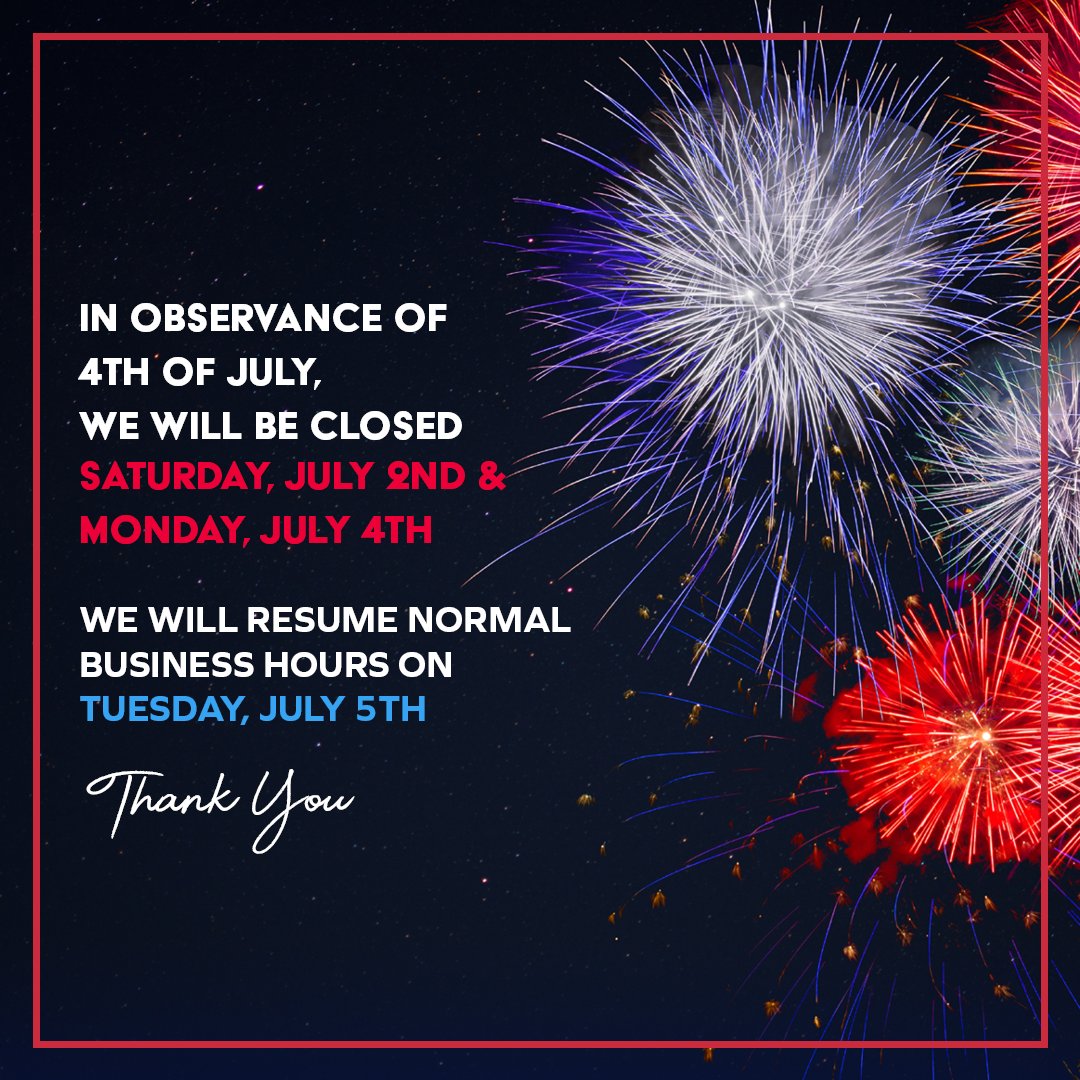 SimplyKitchenUS's tweet image. Keep in mind our 4th of July Holiday hours! 
#4thjuly
