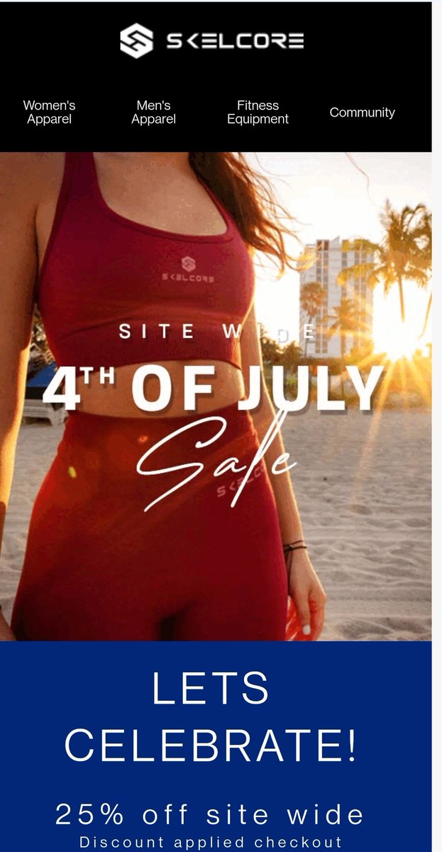 Skelcoredotcom's tweet photo. Shop our site wide July 4th special now at https://t.co/eLWKOwjZPd to save 25% and free shipping included! https://t.co/p4ff6bTIBP