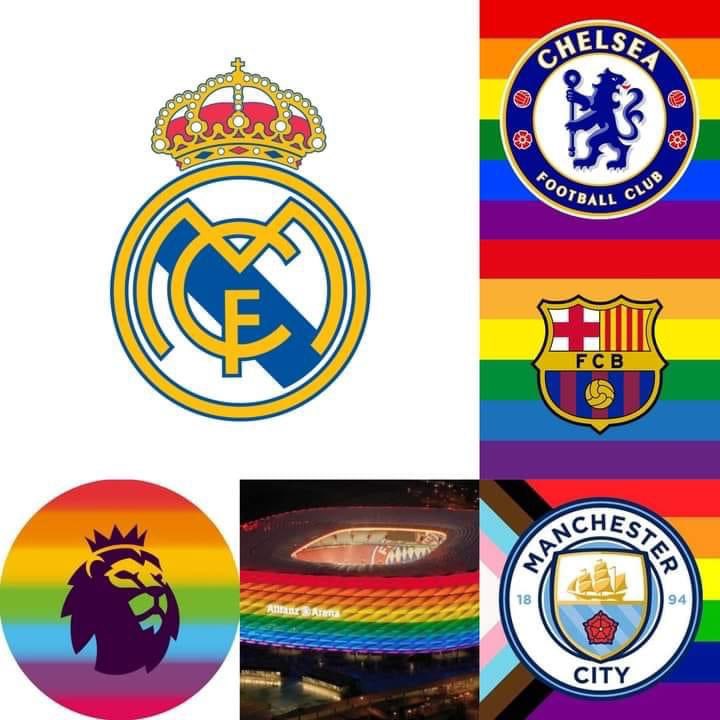 EXTRAOFICIAL 👇🏻

La Unión Europea impondrá 
sanciones disciplinarias al Real Madrid, debido a que el club se negó a portar la bandera 🏳️‍🌈 en “apoyo” a la comunidad. 

De confirmarse la noticia…BIEN POR EL MADRID. Hoy tienen un fan más.