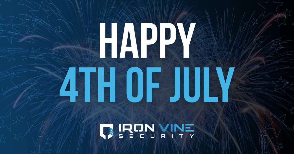 Wishing everyone a safe and happy 4th of July weekend! #IndependenceDay