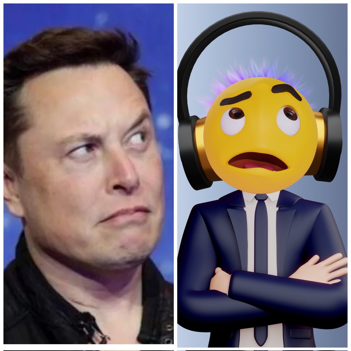 Emojiman_3D_'s tweet photo. 😂😂😂
Emojiman vs #ElonMusk 
@elonmusk  vs @Emojiman_3D_ 
😂😂😂😂😏😏🤦‍♂️
#ElonMusk #Elon #meme 
#nftCommunity #nftcollector #nftartist  #NFTProject #NFTGiveaway #NFTs #baycotbramhasra #opensea #NFTdrops #NFTGiveaways #BTC https://t.co/20cXDSnCLt