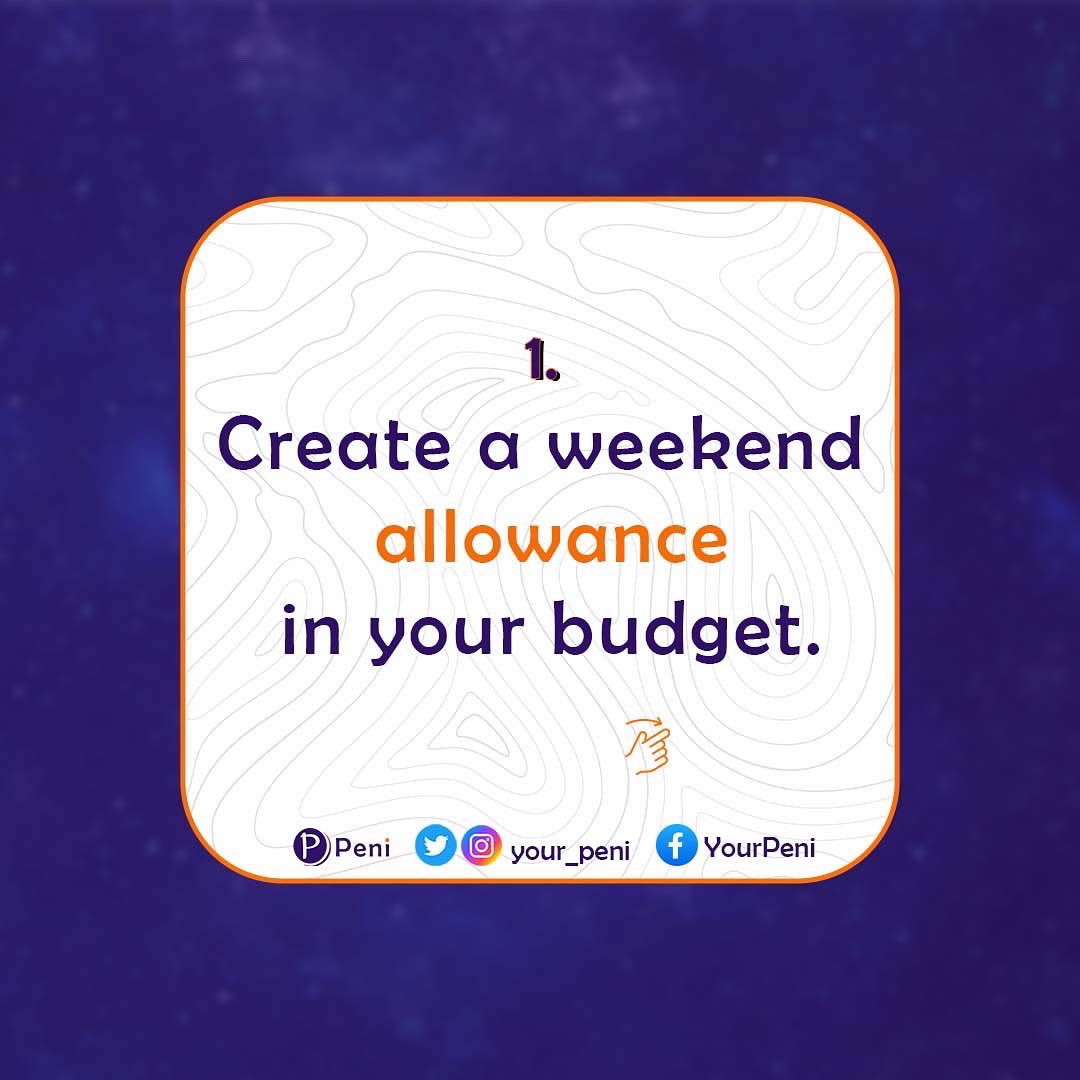 Your_Peni's tweet photo. Maybe you don’t spend more than you need during the week, then comes the weekend and your budget goes in the bin 🚮 Just because “Owanbe” calls, or you want to hit that pepper-soup joint with friends or take the family out to relax.😌

Well, that’s okay.👇 https://t.co/lxn3Yrjb6p