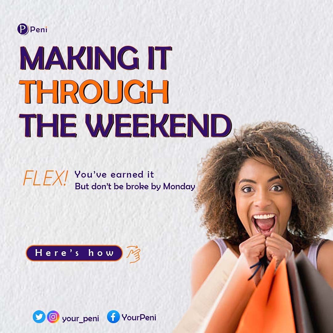 Your_Peni's tweet photo. Maybe you don’t spend more than you need during the week, then comes the weekend and your budget goes in the bin 🚮 Just because “Owanbe” calls, or you want to hit that pepper-soup joint with friends or take the family out to relax.😌

Well, that’s okay.👇 https://t.co/lxn3Yrjb6p