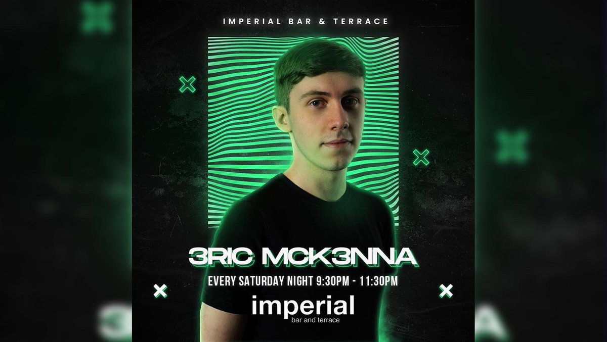 ericmckennadj's tweet photo. I’M BACK🙌 Super hyped for my shows tomorrow at Empire St. helens and Imperial St. helens🔥🎧 Set times - Imperial 9:30pm - 11:30pm | Empire 2:00am - 3:00am 💥 https://t.co/y4JuOG1Xo1