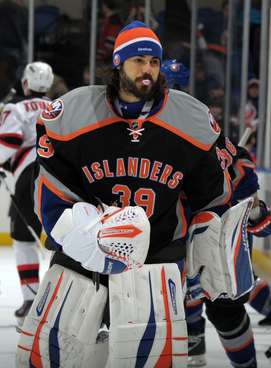 BR_OpenIce's tweet photo. IT'S RICK DiPIETRO DAY ‼️🥳

The Islanders have paid former goalie Rick DiPietro $1.5M every July 1st since their contract buyout in 2013 and will continue to until 2029 🤯 https://t.co/y9v4DKPgQS