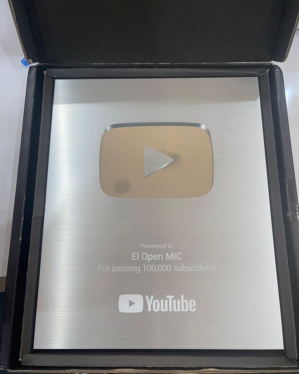 ElOpenMIC's tweet photo. 100 mil supcritores, gracias a nuestro público fiel 🥳🎉

#ElOpenMic https://t.co/zOJPoKVy9v