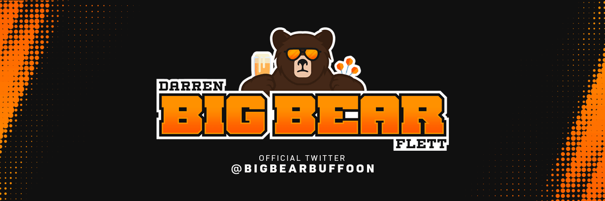 BigBearDarts180's tweet photo. Big thanks to @9dartdesign for my new twitter designs love them 🐻 https://t.co/Sg8XdyjSWI