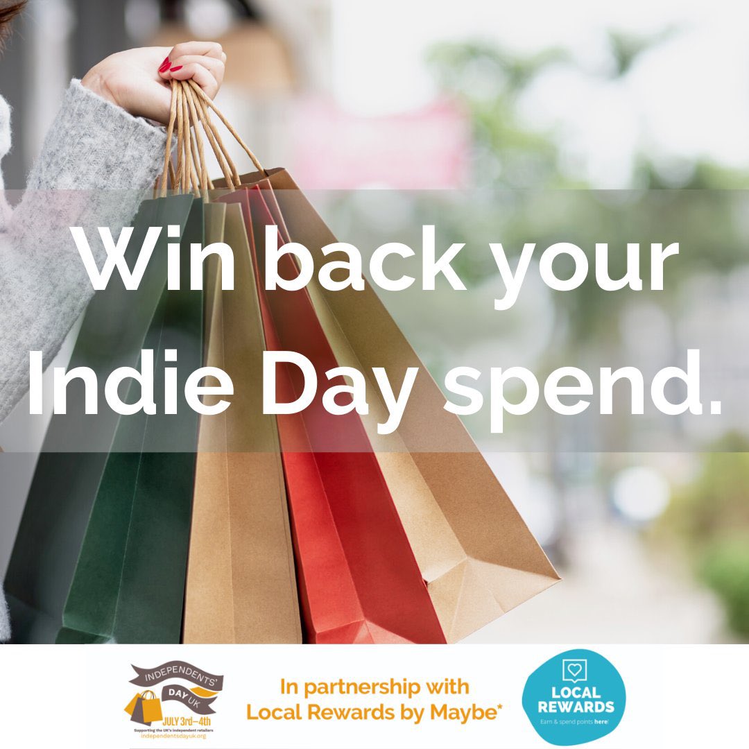 Planning to visit us or your favourite local retailer this weekend to celebrate #ukindieday? Snap a photo of your purchase and you might be one of ten lucky shoppers to win back their spend! Find out more at instagram.com/p/CfJbjBiqBUe/