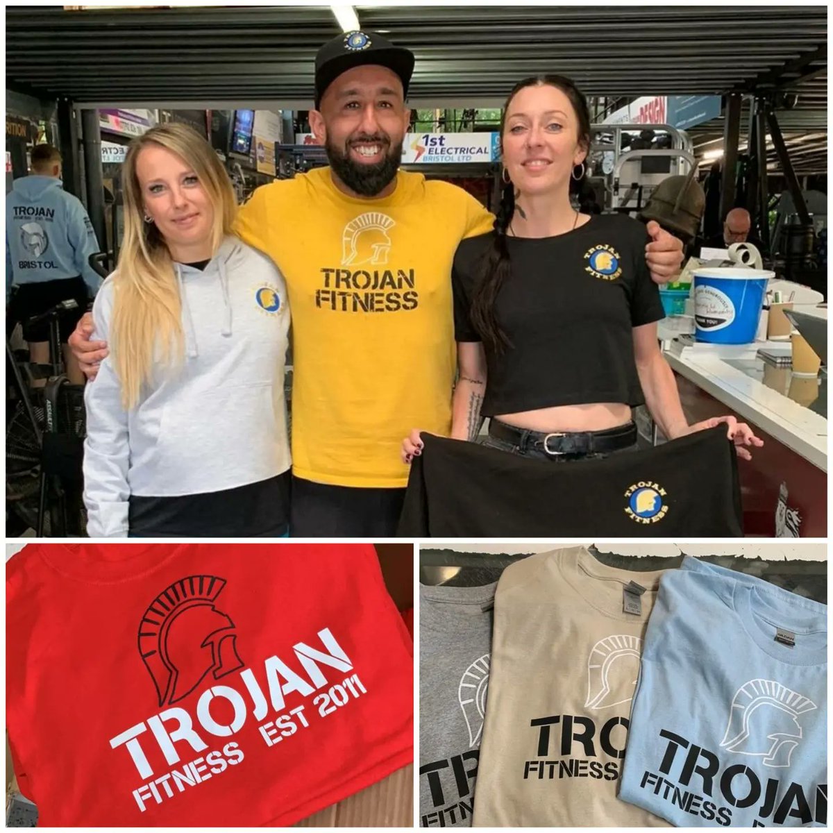 JPSSportsWork's tweet image. Another drop of "sauce" to @TrojanFitness Including cropped hoodies and cropped t-shirts!! 

📧 sales@jpssports.co.uk
☎️ 01179 390370