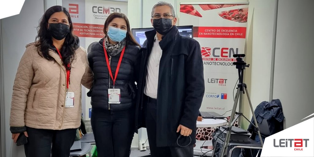 LEITAT_CHILE's tweet photo. #LEITATChile (Patrocinadores y Expositores) presente en la última jornada de #LatinPack2022. Muchas empresas han conocido nuestras capacidades y están interesadas en incrementar competitividad.
#Envases #Embalajes #Nanotecnología #FabricaciónAditiva #LatinPack https://t.co/FInezZRKGj