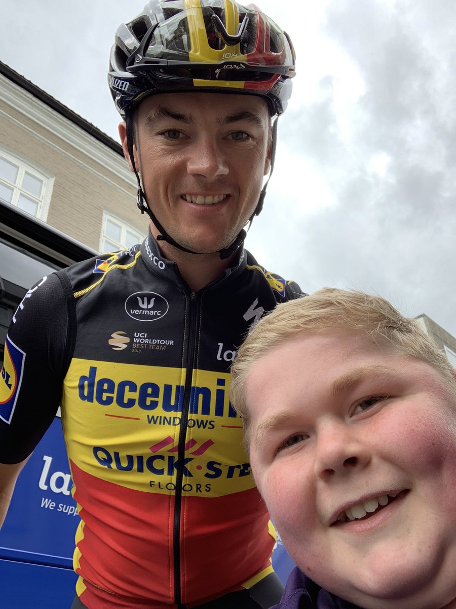 Fra Tour of Norway i 2019😊 litt gøy han vant i dag da🤩 #2sykkel #2tdf