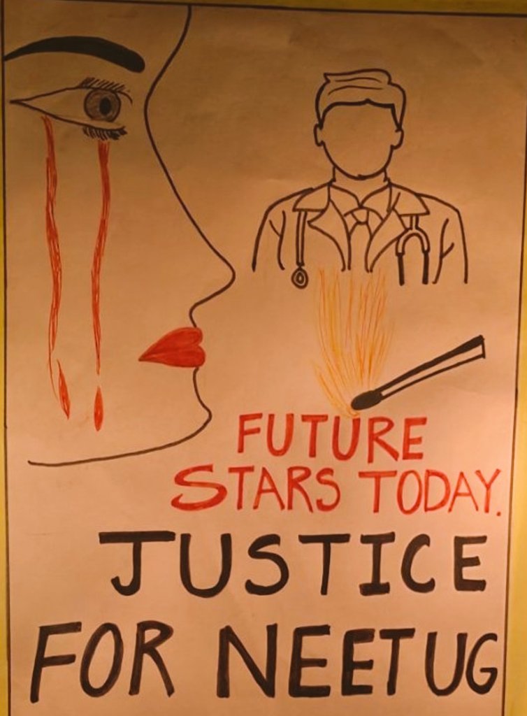 mitaleeshelar's tweet photo. #CandleMarchForNEETUG 
Unstable education system ! https://t.co/xx2YpyVxbX