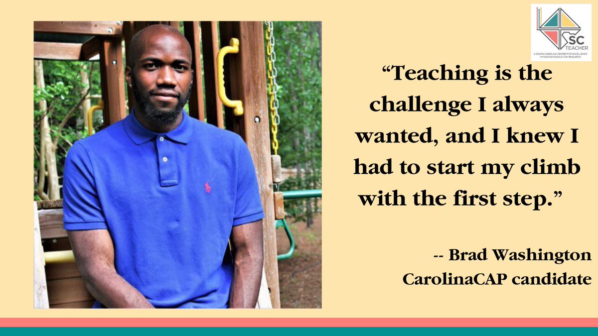 Teacher #recruitment begins with supportive alternative certification pathways like <a href="/CarolinaCAP_SC/">CarolinaCAP</a>. Read how <a href="/themusecian/">Brad Washington</a> found a classroom of his own as a #CCAP candidate: carolinacred.org/rising-to-the-…. #SCTeacherData #TeacherRetention