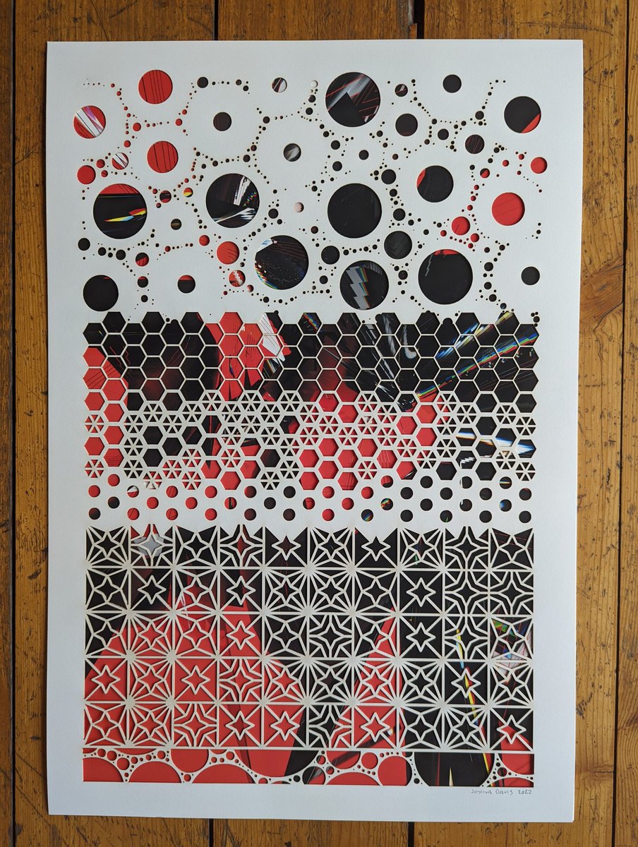 what an amazing end to this week... teaching a <a href="/ProcessingOrg/">Processing</a> + Laser cut paper workshop. added this work to the Friday <a href="/AndersonRanch/">Anderson Ranch Arts Center</a> Auction and it just sold for $12,144 congratulations to all who bid... and to @ursooperduper for adding it to her collection.