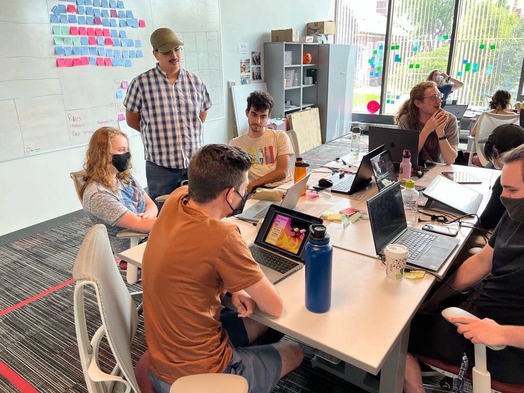 mass_digi's tweet photo. Thanks to #SIP17 alum @MannyMallea for dropping by & playtesting today! #SIP22 https://t.co/OXJh67ZZGy
