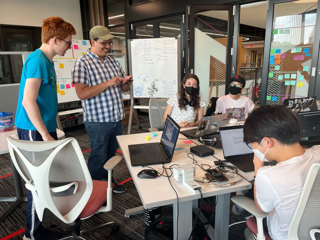 mass_digi's tweet photo. Thanks to #SIP17 alum @MannyMallea for dropping by & playtesting today! #SIP22 https://t.co/OXJh67ZZGy