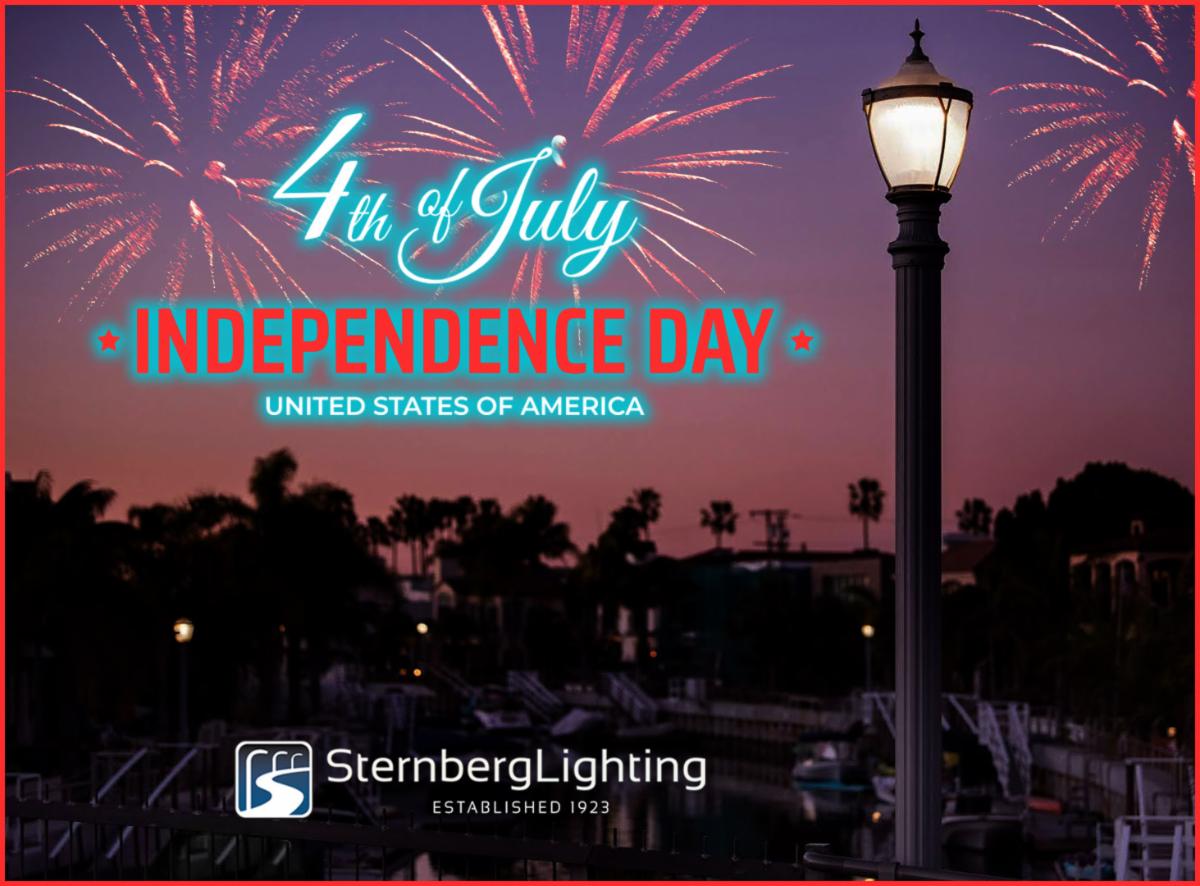 SternbergLight's tweet photo. Sternberg Lighting will be closed Monday the 4th of July. We would like to wish you all a wonderful Independence Day holiday with your families and friends! https://t.co/LtJUYICrOO
