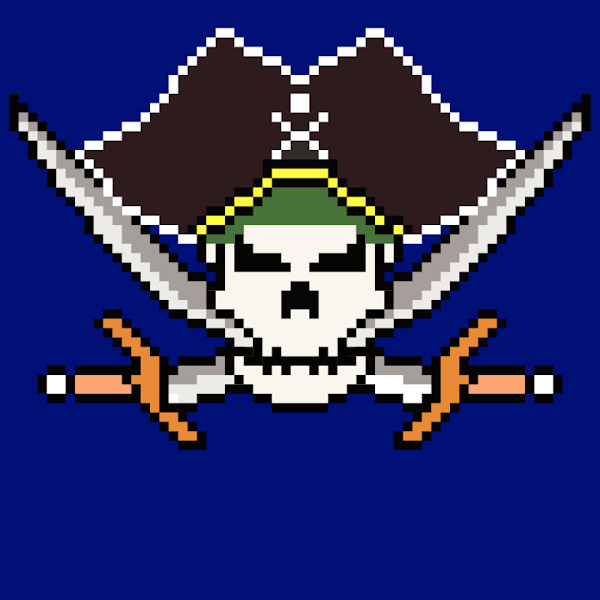 The Skulls Flag Crew Collection #243
opensea.io/assets/matic/0…
Jack Calico Rackham blue, green scarf and hat
follow us, it's free⏩
 like it, it's fast❤
 retweet, it's easy🔃
#NFT #NFTCommunity #NFTs #nftproject #NFTCollector