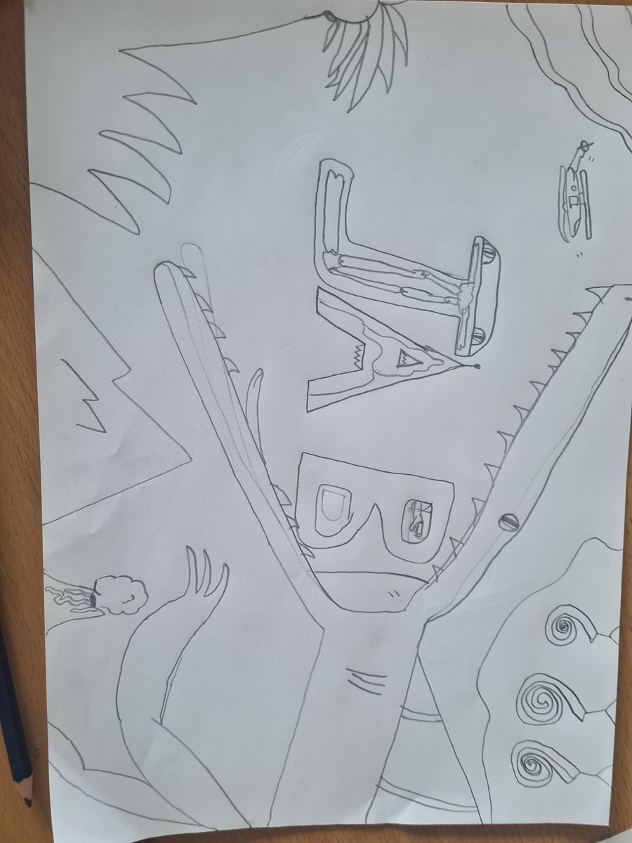 MissCooper84's tweet photo. Transition day into Year 6 complete and I couldn't be happier with my new class! Already, their creativity, artistic flare and eye for detail has blown me away! @ManorsidePoole https://t.co/YJ4O3Gyn72