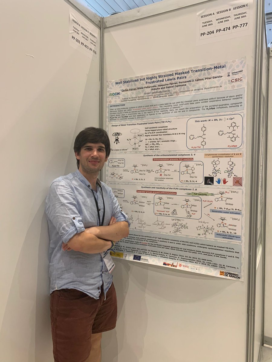 chiralcatgroup's tweet photo. Very interesting discussions on recent work during the posters sessions at the @BienalGranada22
@Ricardo_riromar @CaFeBruChem @FernandoViguriR https://t.co/tDwa5iwGm8