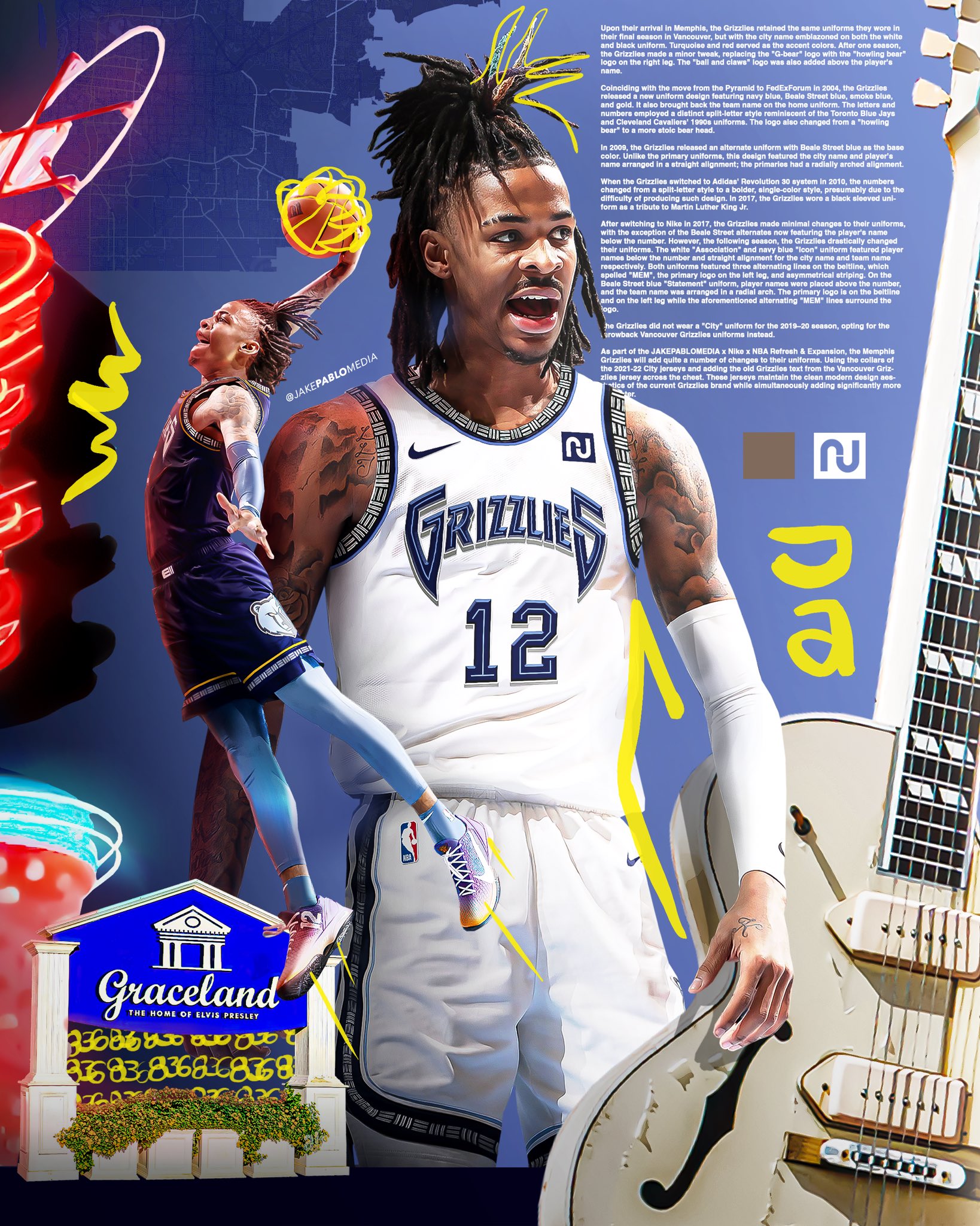 Personalized Memphis Grizzlies Any Name 2020 City Edition Split