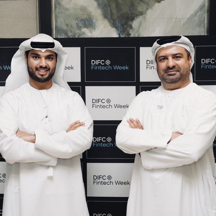 The MOU between @ChainTechLabs and Dubai Blockchain Center is now officially signed.

What does this mean? Keep on reading 🧵

In the picture from the left: <a href="/dhaheri_12/">Abdulla</a> Partner at @ChainTechLabs and <a href="/drmarwan/">Marwan Alzarouni</a> CEO at Dubai Blockchain Center.

#bapes #nfts #dubai #difc #uae