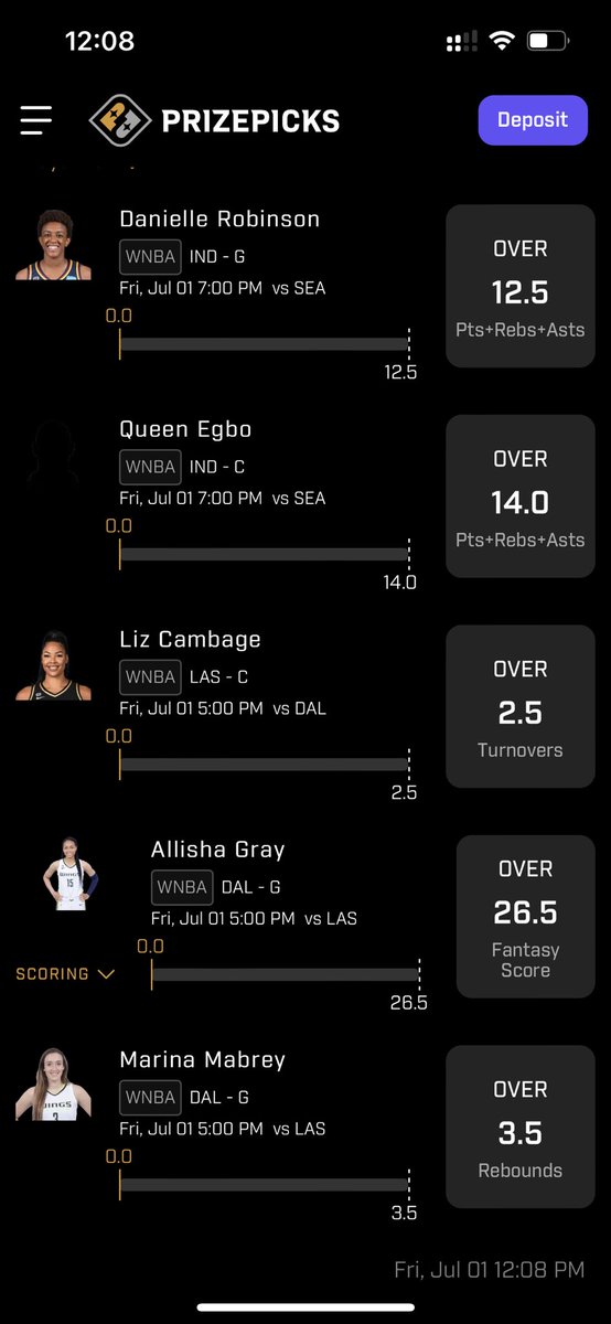 elibasket10's tweet photo. Only plays I’m playing with WNBA tonight! Had a horrible morning , so I just hope for a better night! #WNBA #WNBATwitter #GamblingTwitter #WNBASAGE #PrizePicksWNBA
#DexFreePicks https://t.co/B4JIqUE52K