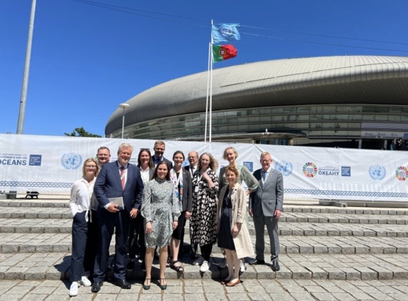 1/7 The UN #OceanConference is coming to an end in Lisbon. Five days of extensive meetings, above all focused on actions we need to #SaveOurOcean."Our Ocean, Our Future, Our Responsibility"