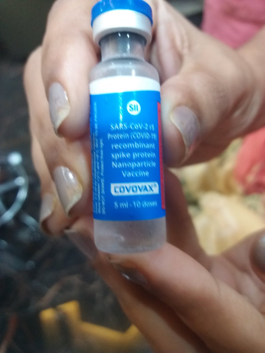 Finally authorized in India. #covovax #novovax $nvax second dose in a month.