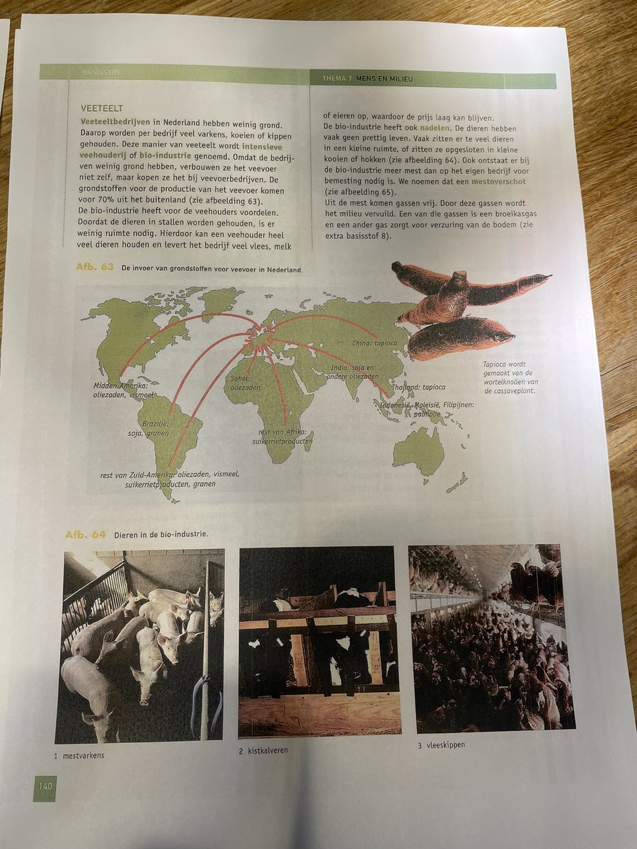 Hester Maij (@hestermaij) on Twitter photo In het biologieboek van mijn zoon (13) staat dat er vaak te veel dieren in te kleine hokken zitten, zie afbeelding met oa kistkalveren. Dat dit in 2004 (4 jaar voor zijn geboorte) was afgeschaft staat er niet bij 😡. Zo komen de landbouw fabels de wereld in. 🤬 <a href="/ministerlnv/">MinisterN_S</a> In het biologieboek van mijn zoon (13) staat dat er vaak te veel dieren in te kleine hokken zitten, zie afbeelding met oa kistkalveren. Dat dit in 2004 (4 jaar voor zijn geboorte) was afgeschaft staat er niet bij 😡. Zo komen de landbouw fabels de wereld in. 🤬 <a href="/ministerlnv/">MinisterN_S</a>