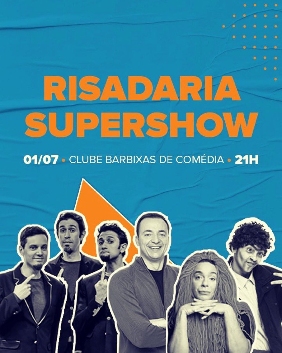noite de hoje #SoldOut 🙌🏼 <a href="/RISADARIA/">RISADARIA</a> <a href="/PAULOBONFA/">PAULO BONFÁ</a> <a href="/MarleiCevada/">Marlei Cevada 🌾</a> <a href="/barbixas/">Barbixas</a> 😍