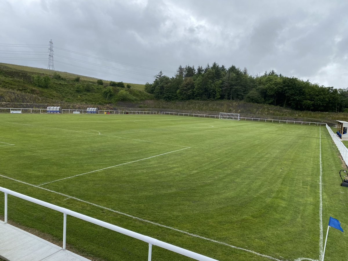 7SistersOnllwyn's tweet photo. Ground looking well to start pre season fixtures tomorrow. https://t.co/hKKbuCfAod