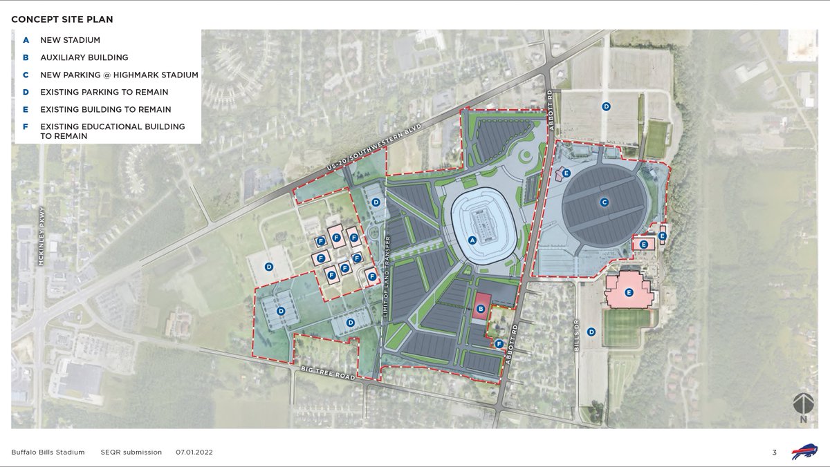 Here is a look at the proposed site map. It will take up a total of roughly 243 acres and includes portions of the ECC South Campus athletic fields and parking lots. ECC Buildings will not be impacted.