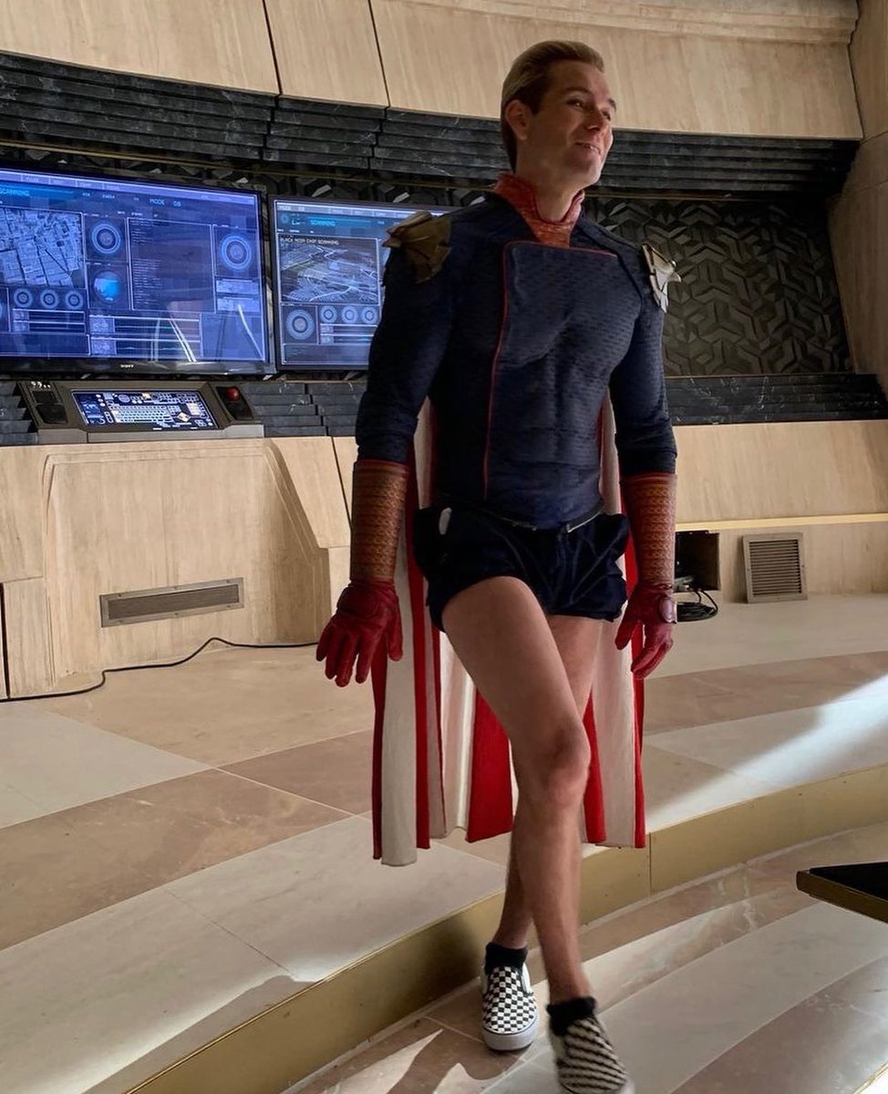 Literally can’t get over this behind the scenes pic from the boys 😭 #TheBoys #Homelander #TheBoysSeason3