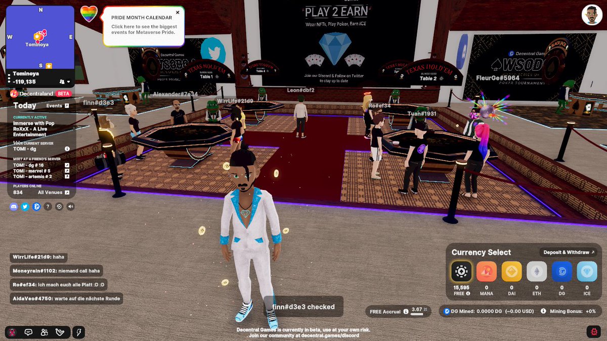 learn poker with community. <a href="/web3ffiliates/">web3ffiliates.com</a> thanks <a href="/IcePokerRentals/">Ice Poker Rentals.ΞTH</a> for the nice suit #icepoker #Decentraland #NFT #NFTCommmunity #Learn2Earn