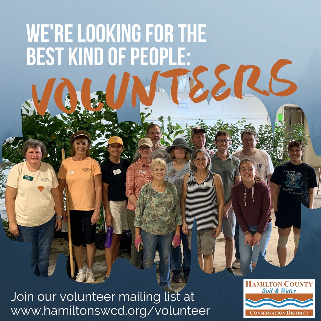 HamiltonSWCD's tweet image. Looking 👀 for a way to get involved in your community?  We can help, check out our volunteer page. hamiltonswcd.org/volunteer