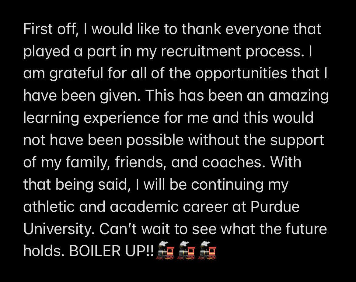 #Committed✅  <a href="/Coach_RWallace/">Coach Ryan Wallace</a> <a href="/JeffBrohm/">Jeff Brohm</a> <a href="/BoilerFootball/">Purdue Football</a>