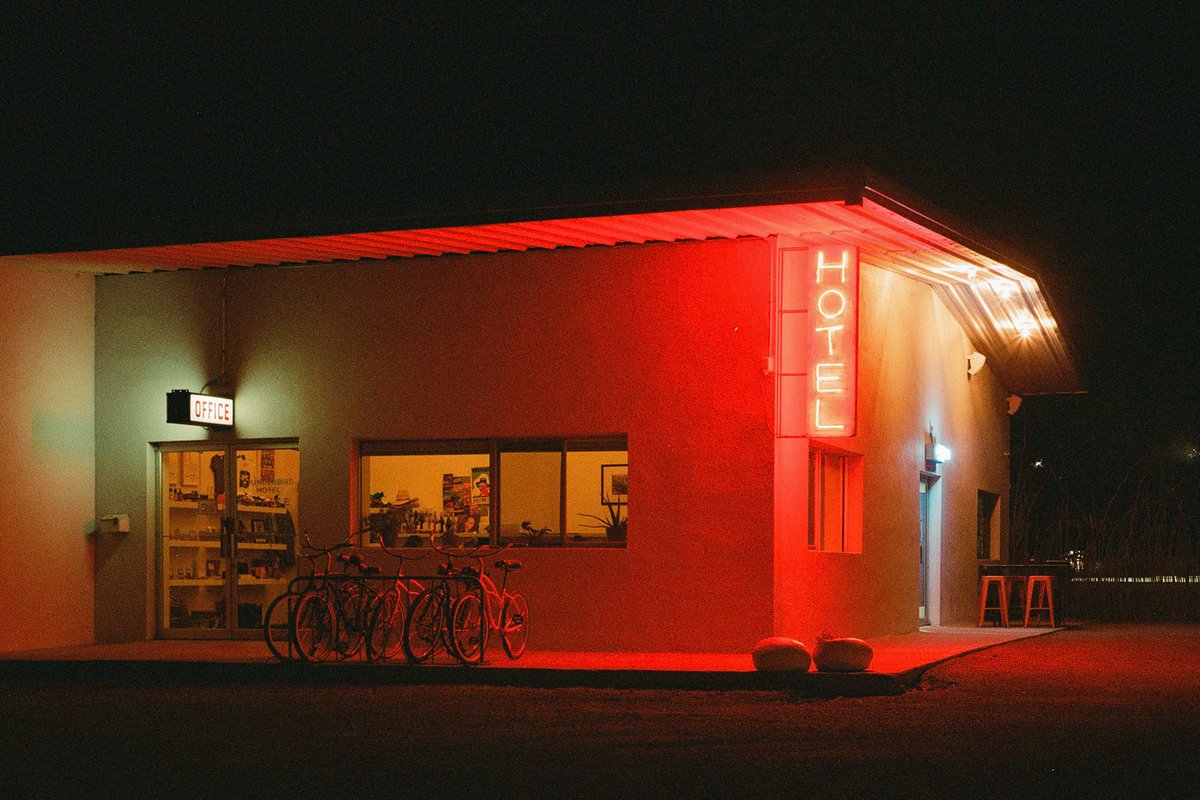 Finally, I sent my film for development from a photo road trip to Marfa, Tx, then New Mexico to check Truth &amp; Consequences, Albuquerque, and Bisti Badlands.

Here are some #Marfa shots. It was a fun place to casually shoot. #FujiGS645S #MamiyaC330 #TLR #indieFilmLab